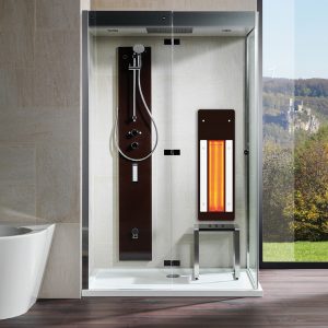 Infrarot für Dusche und Dampfbad